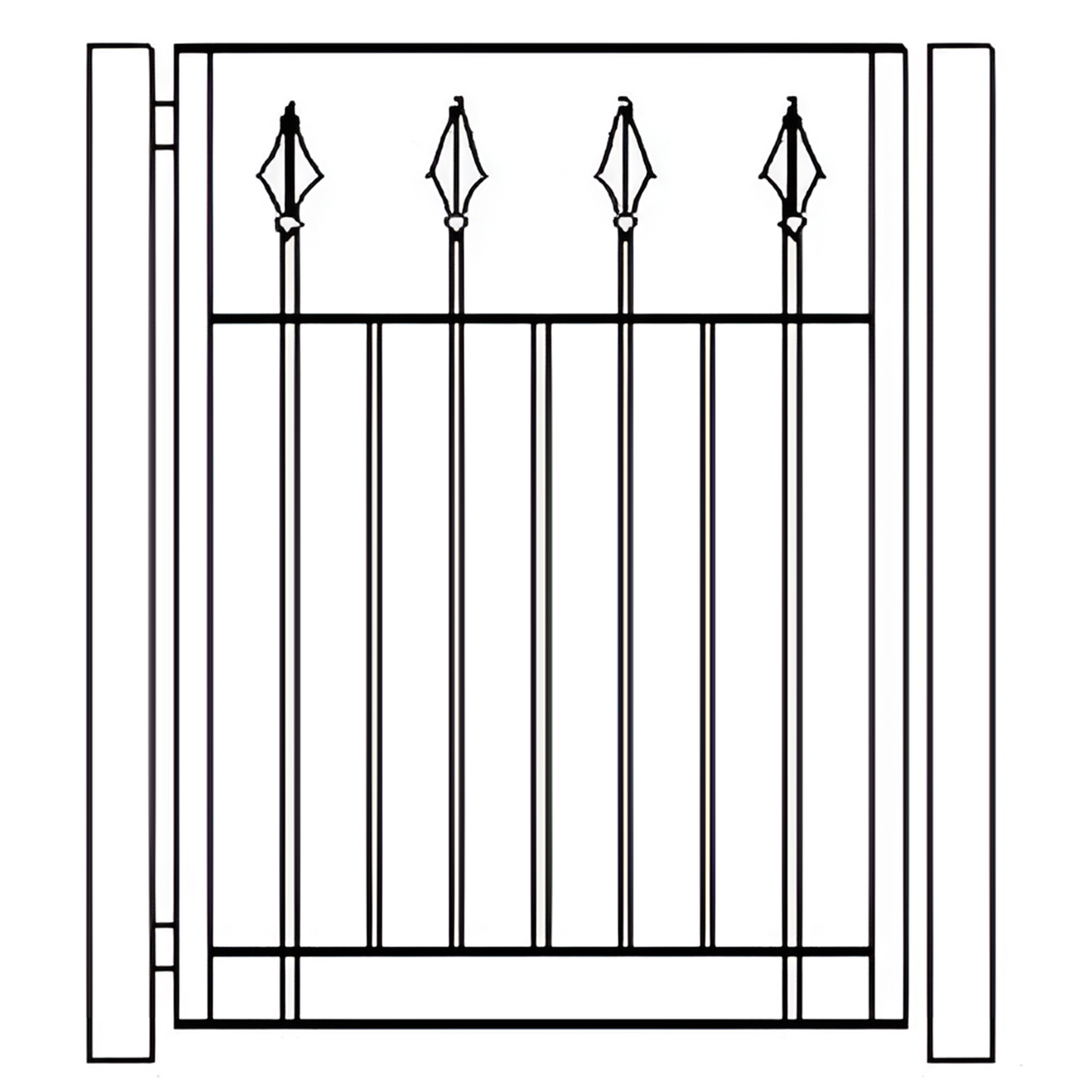 Pedestrian Gate - Hilton