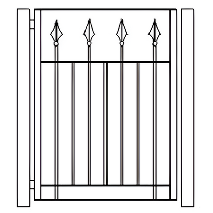 Pedestrian Gate - Hilton