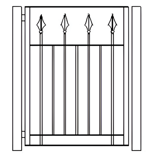 Pedestrian Gate - Hilton